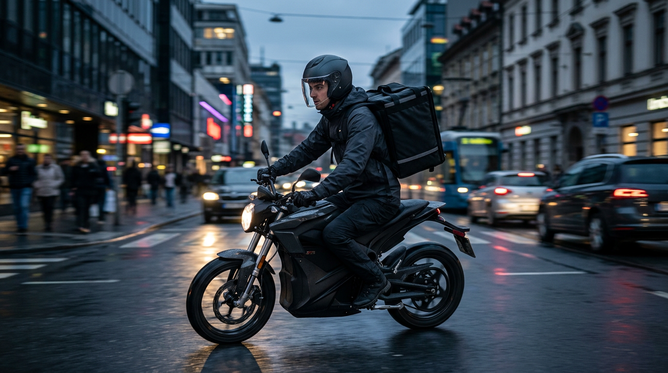 Ekspresna dostava hrane v mestu